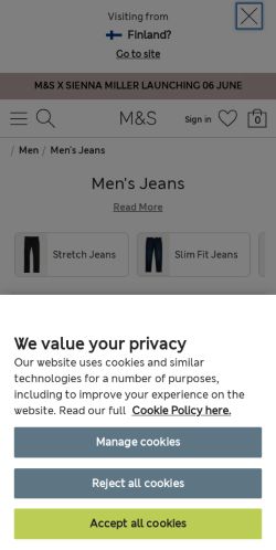 Mobile page screenshot