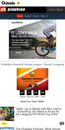 Mobile page screenshot