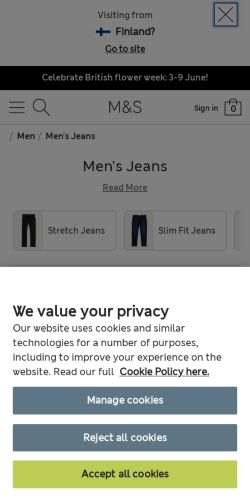 Mobile page screenshot