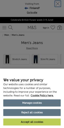 Mobile page screenshot