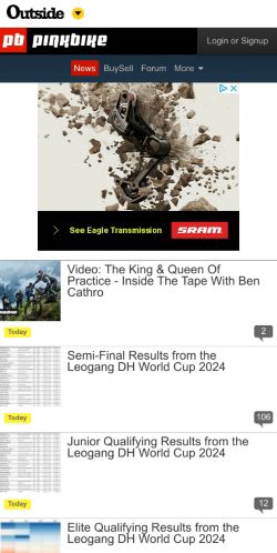 Mobile page screenshot