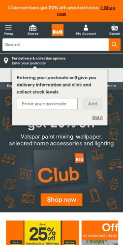 Mobile page screenshot