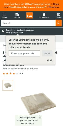 Mobile page screenshot