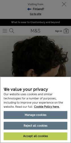 Mobile page screenshot