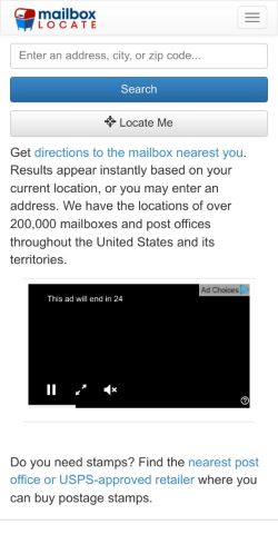 Mobile page screenshot