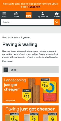 Mobile page screenshot