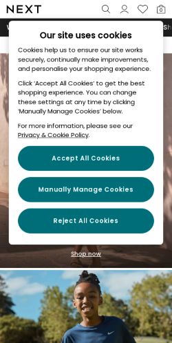 Mobile page screenshot