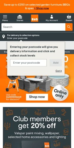 Mobile page screenshot