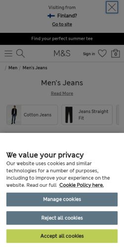 Mobile page screenshot