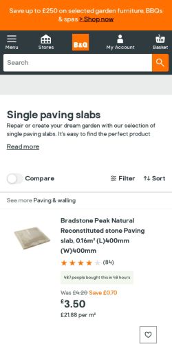 Mobile page screenshot