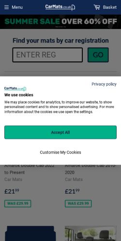 Mobile page screenshot