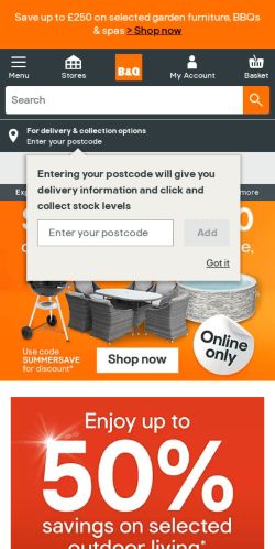 Mobile page screenshot