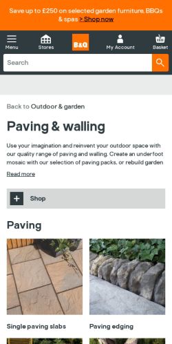 Mobile page screenshot