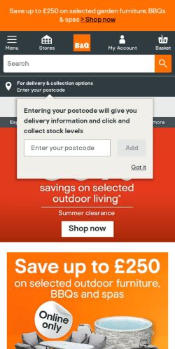 Mobile page screenshot