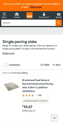 Mobile page screenshot