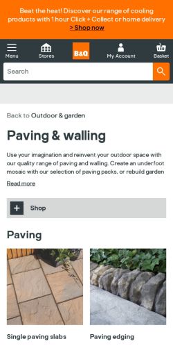 Mobile page screenshot