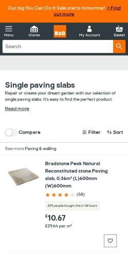 Mobile page screenshot