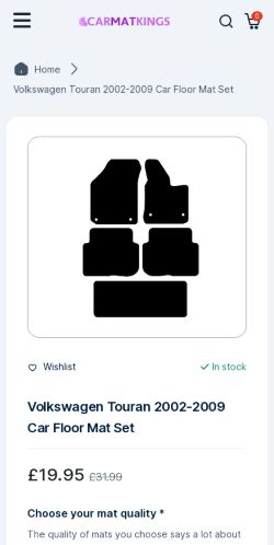 Mobile page screenshot