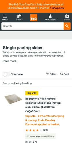 Mobile page screenshot