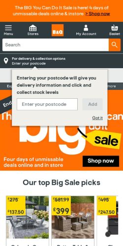 Mobile page screenshot