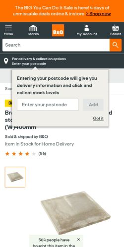 Mobile page screenshot