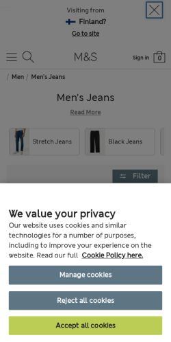 Mobile page screenshot
