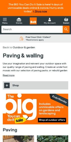 Mobile page screenshot