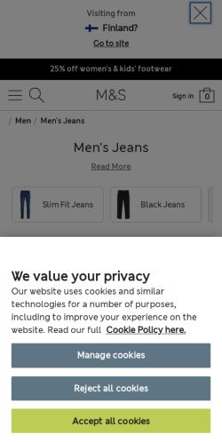 Mobile page screenshot