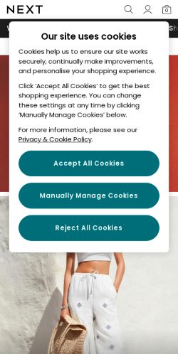 Mobile page screenshot