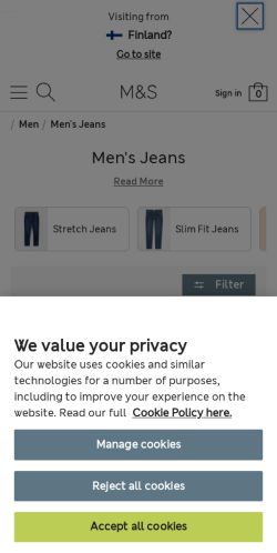 Mobile page screenshot