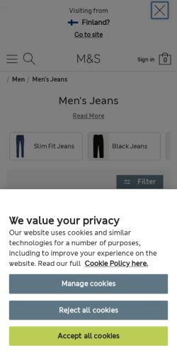 Mobile page screenshot