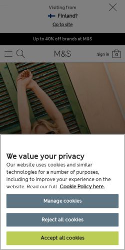 Mobile page screenshot