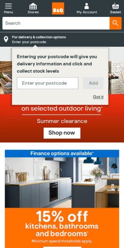 Mobile page screenshot
