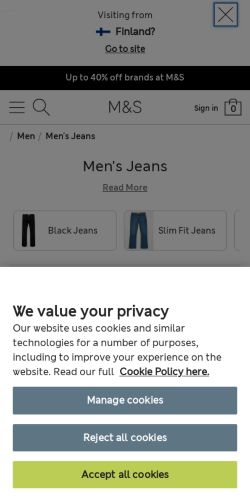 Mobile page screenshot