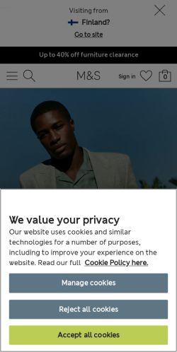 Mobile page screenshot