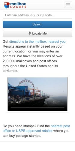 Mobile page screenshot