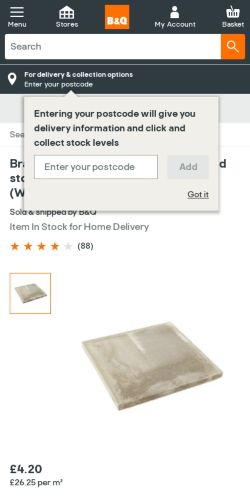 Mobile page screenshot