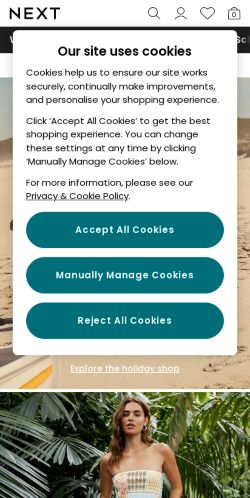 Mobile page screenshot