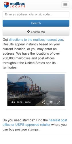 Mobile page screenshot