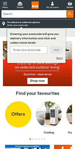 Mobile page screenshot