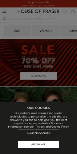 Mobile page screenshot