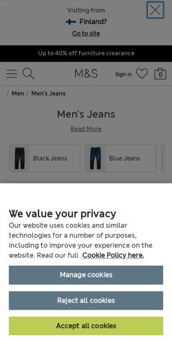 Mobile page screenshot