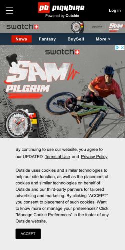 Mobile page screenshot