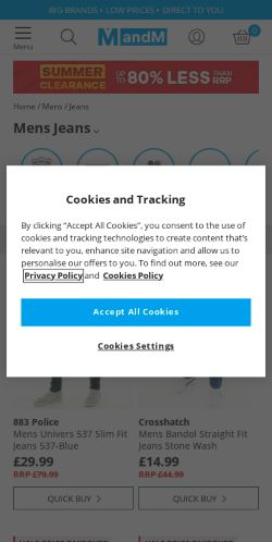 Mobile page screenshot