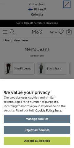 Mobile page screenshot