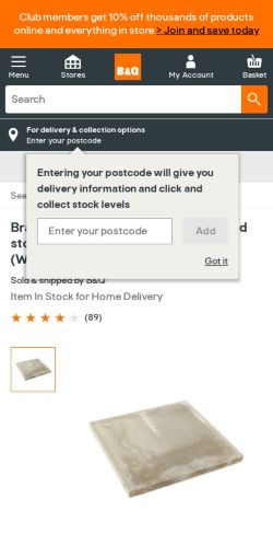 Mobile page screenshot