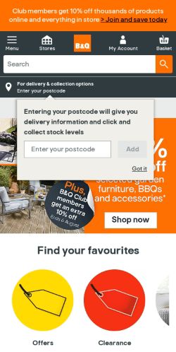 Mobile page screenshot