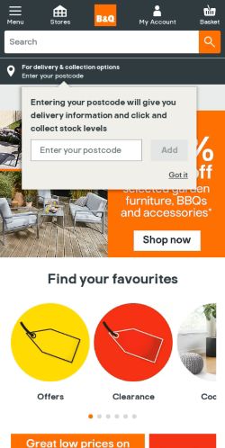 Mobile page screenshot