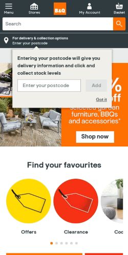 Mobile page screenshot