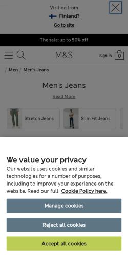 Mobile page screenshot